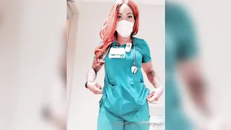 gabbyryan onlyfans cute little doll caresses big boobs