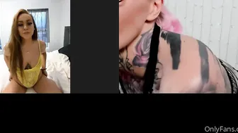 willowsky onlyfans beautiful model caresses big tits