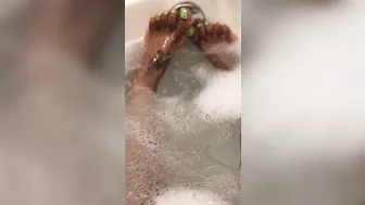 cherokeedass onlyfans busty slut caresses shaved pussy