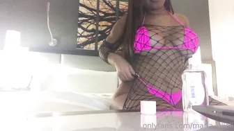 maria_gjieli onlyfans slut shows his designed holes