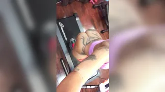 cherokeedass onlyfans incendiary lady masturbates both holes with pleasure