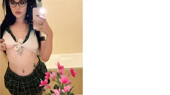 ncaslida onlyfans nude slut masturbates shaved vagina
