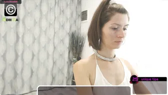 bellejai busty young lady erotically posing in a dress