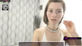 bellejai busty young lady erotically posing in a dress