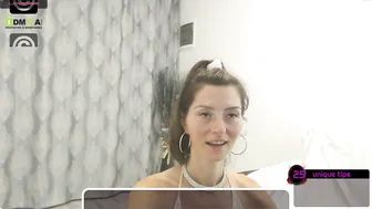 bellejai busty young lady erotically posing in a dress