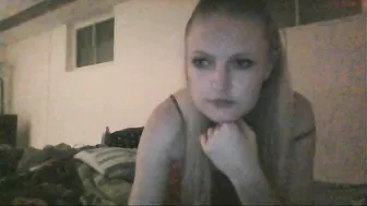 kandi54 charming swiver touches pussy dildo