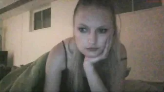 kandi54 charming swiver touches pussy dildo