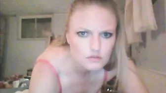 kandi54 girl with a beautiful body performs a striptease