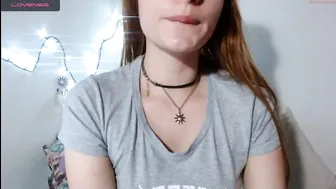 redhead_little busty bitch jumps on phallus