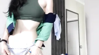 sashakissyou77 solo masturbation ending with cumshots
