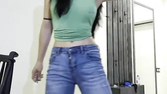 sashakissyou77 busty blonde caresses her  private e charm in  private e