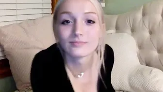 dollydreamz ardent young lady caresses big tits at work