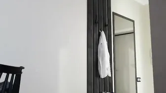 sashakissyou77 crazy slut shows off saggy tits