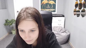 gravityfolz awesome brown girl in white stockings tickles her cap delicately