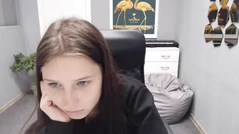 gravityfolz awesome brown girl in white stockings tickles her cap delicately