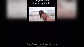 kazumisquirts onlyfans spectacular skin cleaves the vagina with a large dildo
