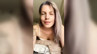 hornysisters onlyfans the luxury model is swaggering with two toys.