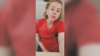 gingergoddesss onlyfans busty latina massages nipples