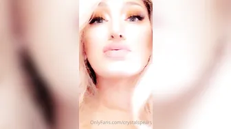 crystalspears onlyfans naked handjob on the floor