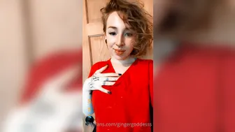 gingergoddesss onlyfans busty woman mandrids cap