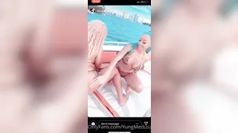 yungmedusa7 onlyfans pretty cream lotion pussy