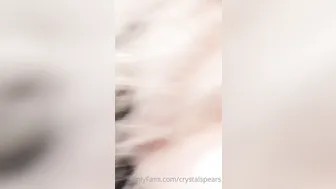 crystalspears onlyfans appetizing bitch fingering sex machine