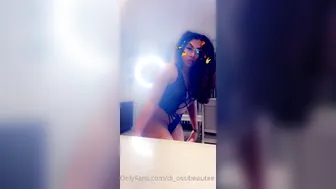 di_ossibeautee onlyfans modest model posing in fries