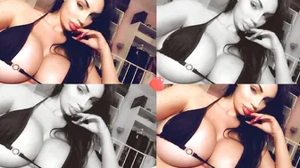 yvonne_bar onlyfans hot brunette girl pulls her pussy