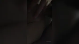 tconradx onlyfans dark skinned lady gently jerks her pussy