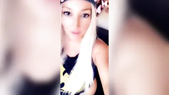 stassirossi onlyfans big boobed bitch licks dildo