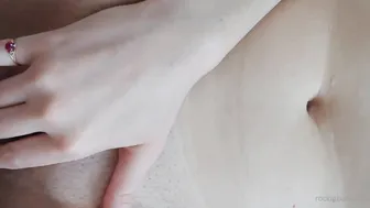 rocketbabey onlyfans thick slut caresses  tits