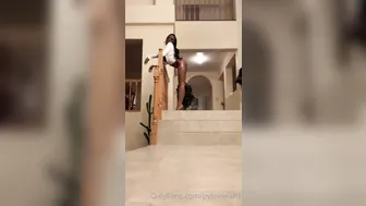 pyteeefans onlyfans fucks herself in pink dildo
