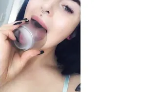 onlycreampies onlyfans shrew pussy demonstrates big tits