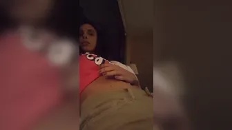 evalongxxx onlyfans gorgeous chick fucks cunt with phallus