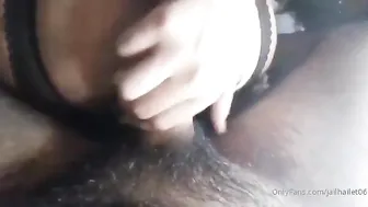 jailhailet06 onlyfans slutty female gently pulls pussy
