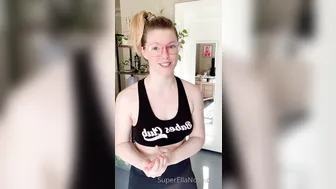 ellanovaxxx onlyfans redhead babe with big tits masturbating cunt