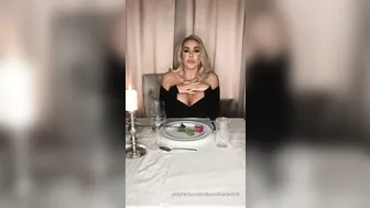 danniiharwood onlyfans big breasted bitch posing in lingerie