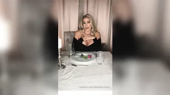danniiharwood onlyfans big breasted bitch posing in lingerie
