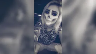 dakota_skyexxx onlyfans busty naughty babe caresses shaved pussy