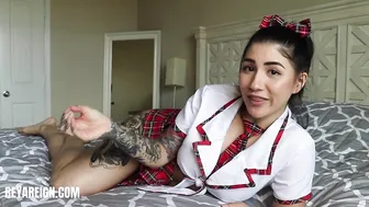 Reya onlyfans skin masturbates pussy