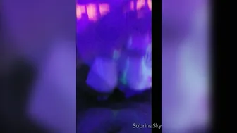 subrinasky onlyfans babe in stockings passionately masturbating cunt