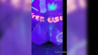 subrinasky onlyfans babe in stockings passionately masturbating cunt
