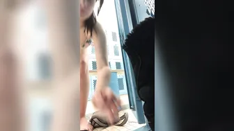 simpqueen onlyfans hot brunette girl passionately jerks off her cunt