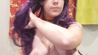 subrinasky onlyfans cute little doll caresses big boobs