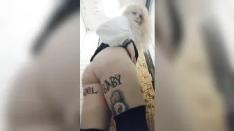 spookisideshow onlyfans lush harlot jerks off a broken vagina