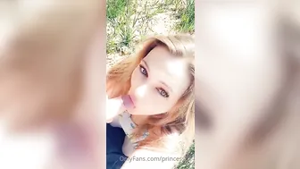 princesspx onlyfans petite brunette babe sucking dildo
