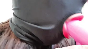 princess_gush onlyfans busty brunette caresses shaved vagina