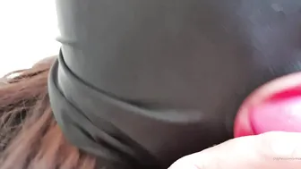 princess_gush onlyfans busty brunette caresses shaved vagina