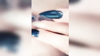 spicyj onlyfans busty female pleases herself with sex toy