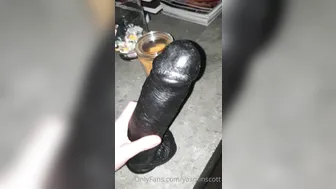 yasminscott onlyfans blissful female fucks pussy with phallus